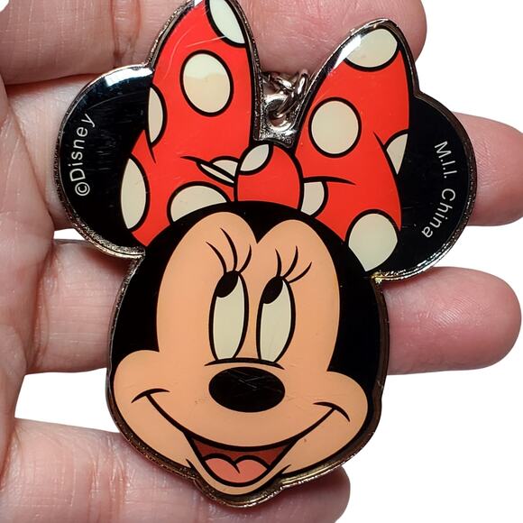 Minnie Mouse Key Two Sided Chain 5" New Disney - Picture 3 of 4